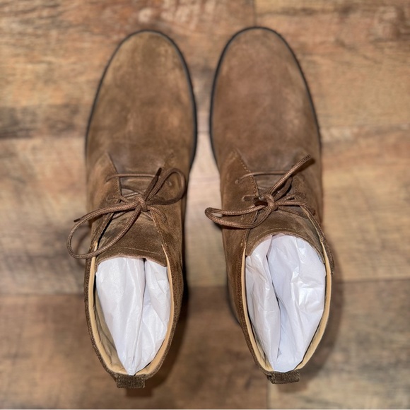 Tod's Polacco Lace Up Suede Chukka Boots Made in Italy - Picture 13 of 16